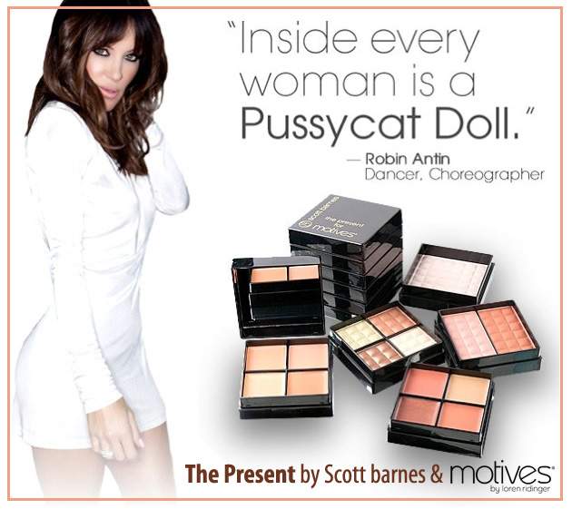 Robin Antin Wears Motives the Present by Scott Barnes