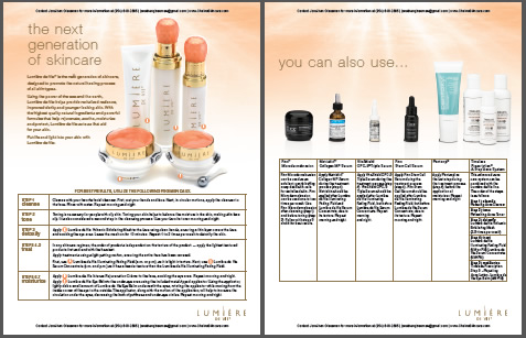 Download the Lumiere De Vie Skincare Regimen