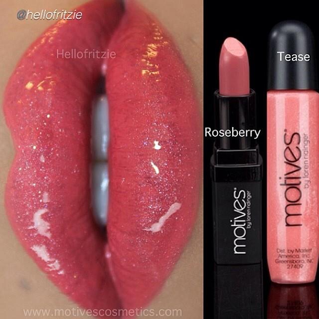Motives Roseberry Tease Lip Look