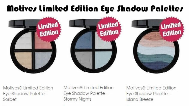 Limited Edition Eye Shadow Palettes