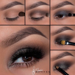 In the Nude Sterling Shimmer Eye Shadow Look